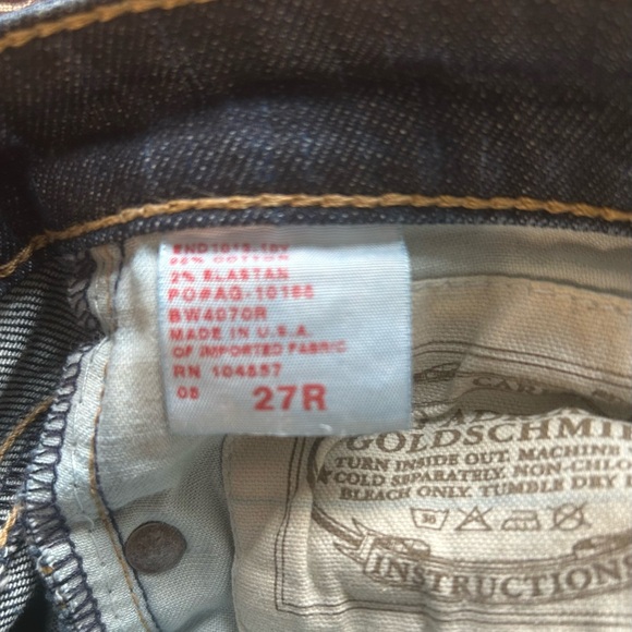 AG Adriano Goldschmeid "Angel" Bootcut Jeans 27 - Picture 5 of 10